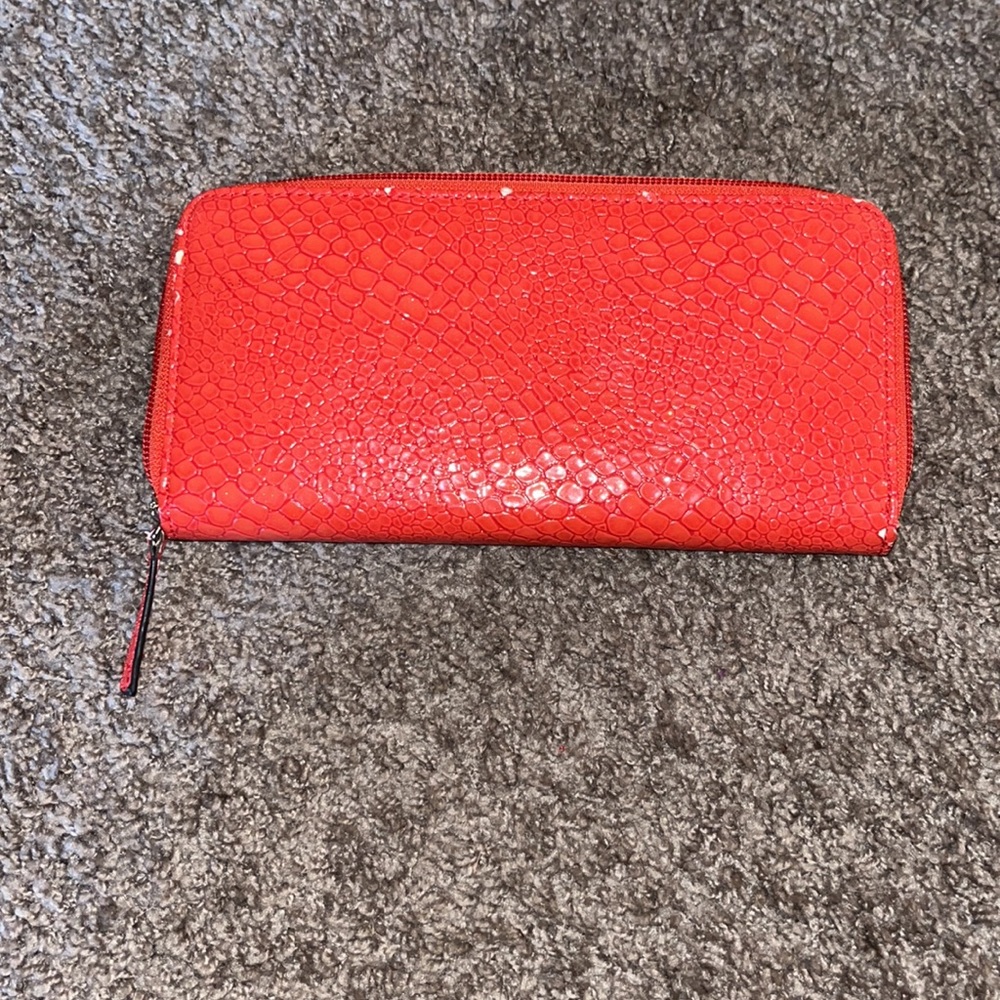 Orange wallet - Picture 2 of 8